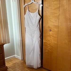 Elegant White Evening Gown